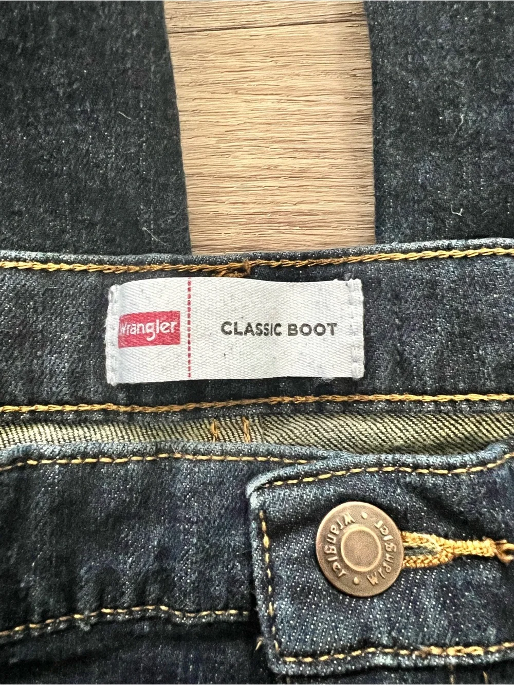 Wrangler Classic Bootcut Kids Jeans- Dark Blue
